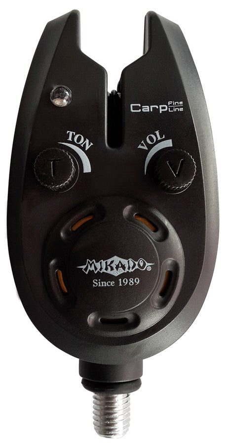 Elektronische Bissanzeiger mit erstklassigen Lautsprechern und empfindlichen Rollen. Je nach Modell sind die Anzeigen mit einer Einstellung für Ton, Lautstärke und Empfindlichkeit sowie einer zusätzlichen Buchse für einen beleuchteten Swinger ausgestattet.